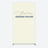 Lofaris First Trip Around The Sun Birthday Rectangle Backdrop